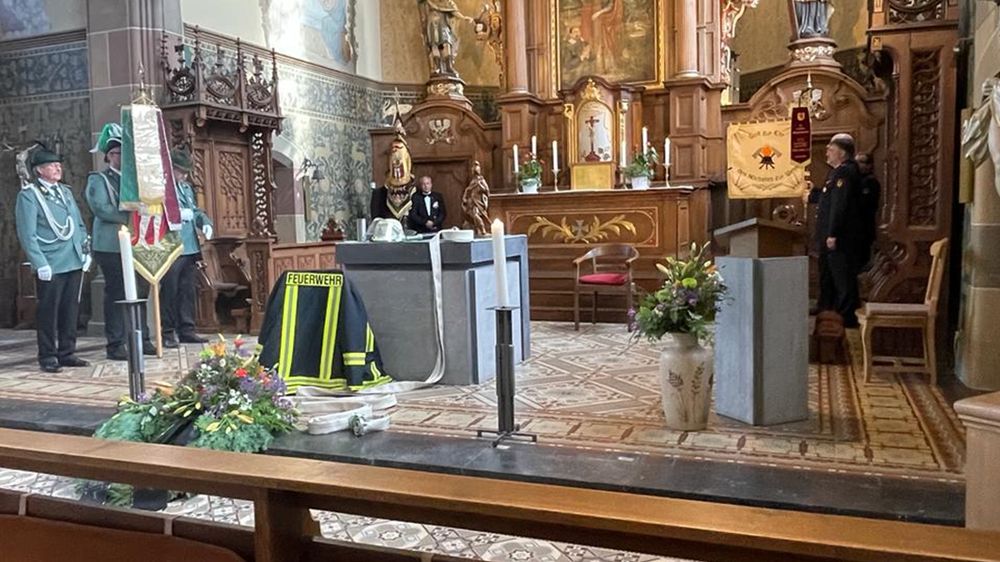Wortgottesfeier zum Feuerwehrfest