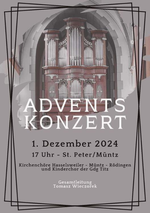 Plakat Adventskonzert